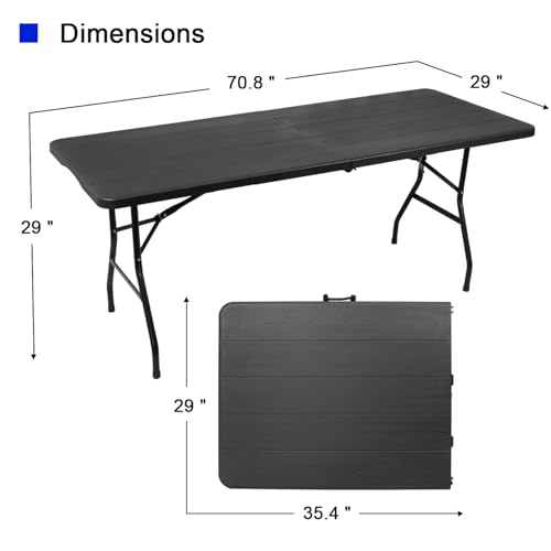 70.8" W X 29" D X 29" H