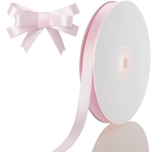 3 8 Inch Light Pink Ribbon 50Yards