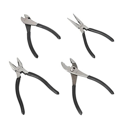Pliers Set Hand Tools for Precision (4 Count)