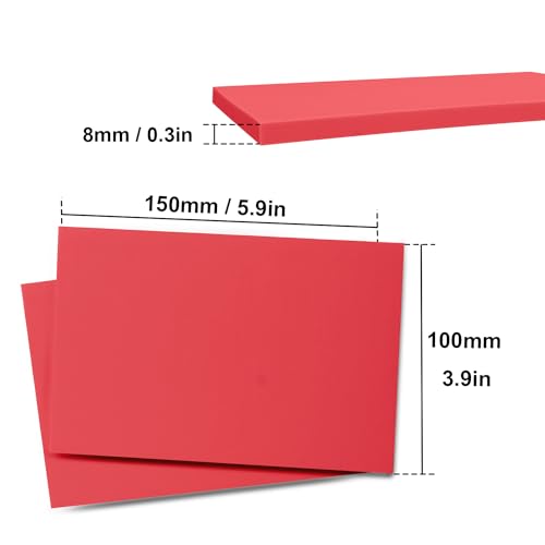 25 Pcs 4"x6" Rubber Carving Blocks (25 Count)