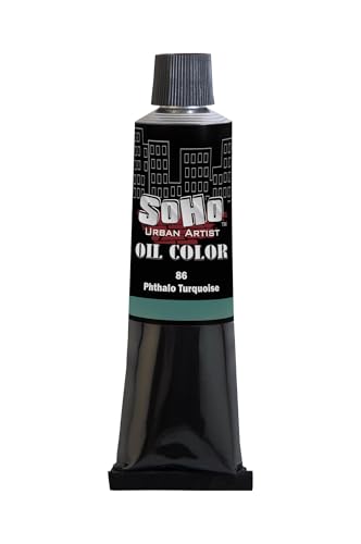 Oil Paint Phthalo Turquoise (5.74 Fl Oz)