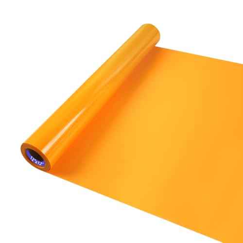 HTV Iron on Vinyl 12Inch by 12ft Roll HTV Heat Transfer Vinyl for T