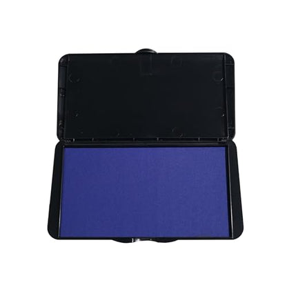 Large Black Stamp Ink Pad 6.14"x3.38" for Office