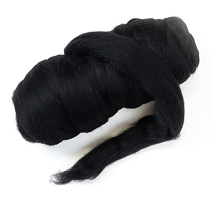 Colored Natural Wool roving (16 Ounce)
