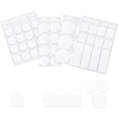 Multi Shape 96pcs Clear Double Sided Nano Tape (350 Count)