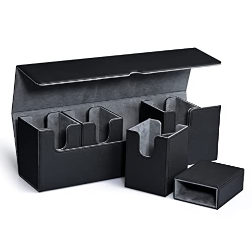 Card Deck Box with Dice Tray for MTG