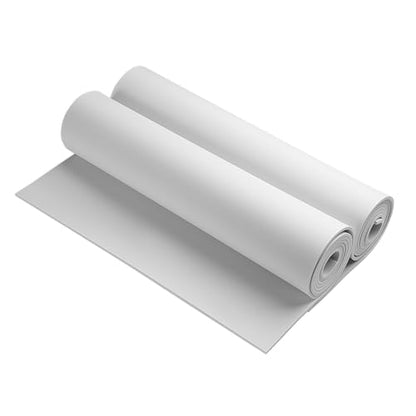 4mm EVA Foam Sheets Roll 16x59in White 2pcs for Cosplay 90kg