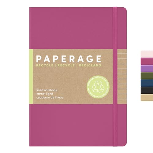 Recycled Lined Journal Notebook