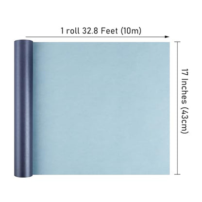 Dark Blue Matte Wrapping Paper (46.46 Sq Ft)