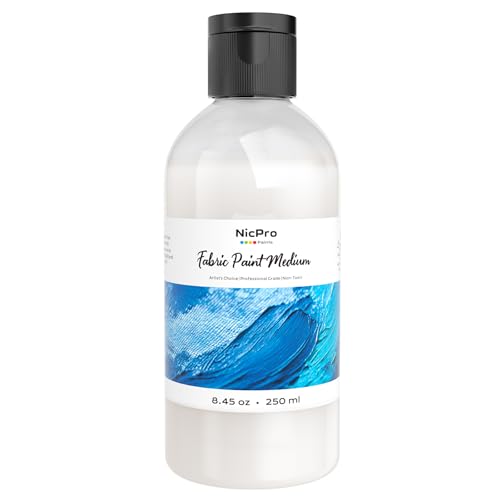 8.45oz Professional Effects Fabric Medium for Fabric Paint (8.45 Fl Oz)