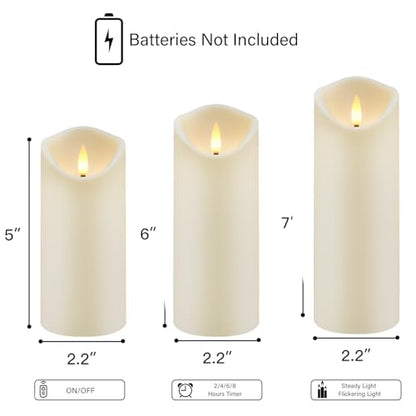 Flickering Flameless Candles