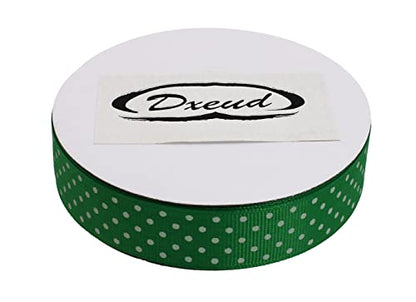 Polka Dot Grosgrain Ribbon 25 Yard Each Roll 100% Polyester