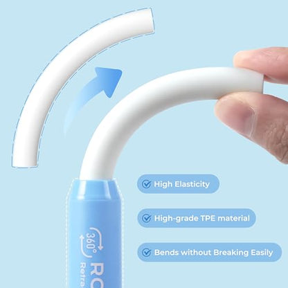 6 Pack Rotary Retractable Erasers (6 Count)
