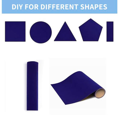 2PCS Self Adhesive Felt Sheets