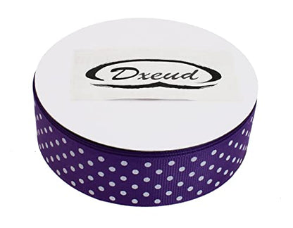 Polka Dot Grosgrain Ribbon 25 Yard Each Roll 100% Polyester