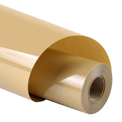 Soil Golden Heat Transfer Vinyl HTV Rolls (8 Foot)