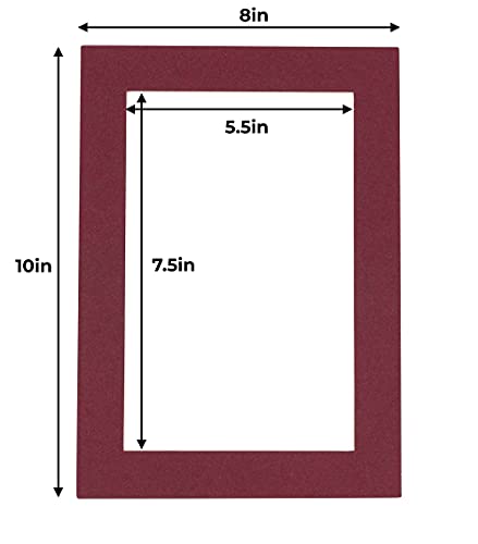 8x10 Mat for 6x8 Photo