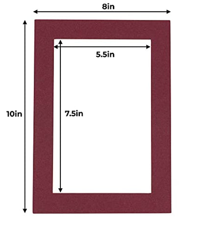 8x10 Mat for 6x8 Photo