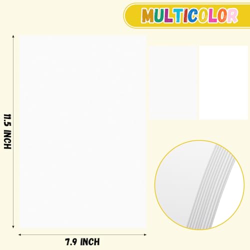 10 Pack Eva Foam Sheets Craft 8 x 12 inch (960 sq inches)