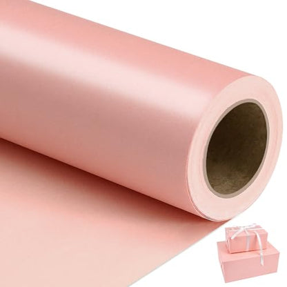 Pink Matte Wrapping Paper (46.24 Sq Ft)