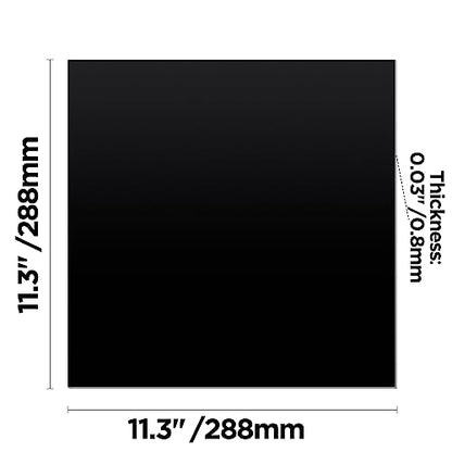 11.3 x 11.3 x 1