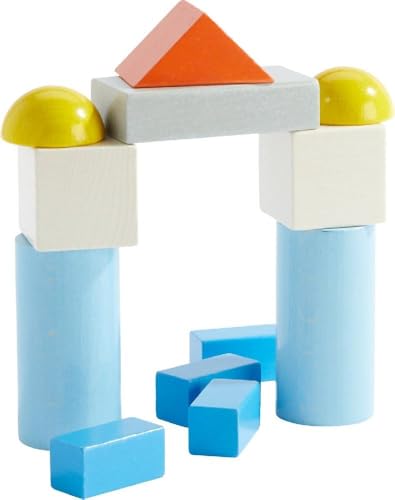 Colored Wooden Building Blocks