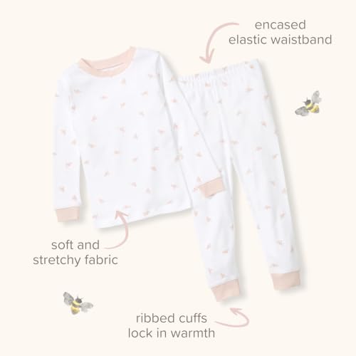 Girls Organic Cotton Pajamas (2 count)