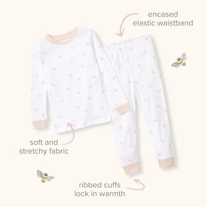 Girls Organic Cotton Pajamas