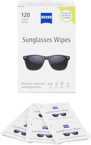 Pre Moistened Sunglasses Cleaning Wipes 120 Count