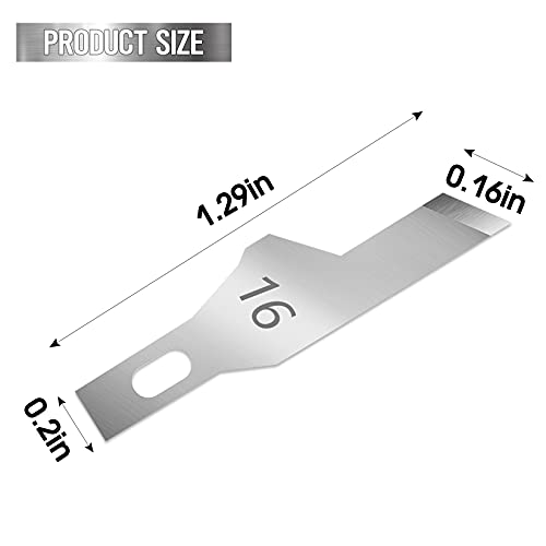100 Pack Exacto Knife Blades #16 (100 Count)