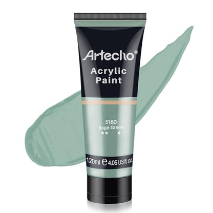 Sage Green Acrylic Paint 120ml (4.05 Fl Oz)