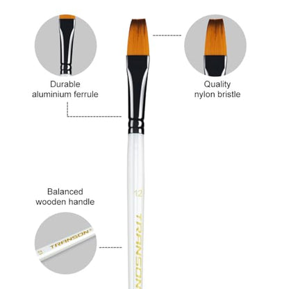 14pcs Art Painting Brush Set for Acrylic (14 Count)