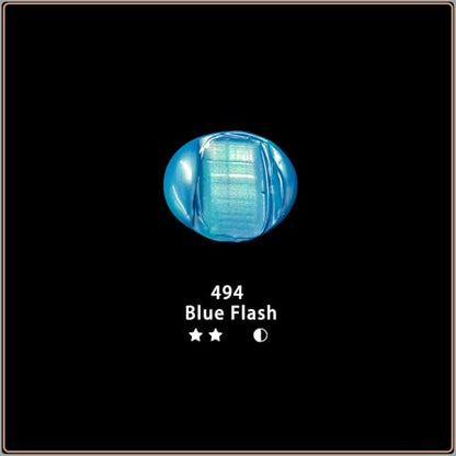 Blue Flash Acrylic Paint 120ml (4.05 Fl Oz)