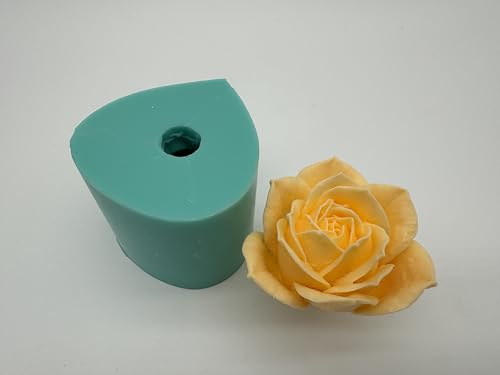 3D Rose Flower Silicone Mold for Epoxy Resin Craft Aroma Gypsum