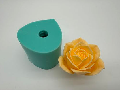 3D Rose Flower Silicone Mold for Epoxy Resin Craft Aroma Gypsum