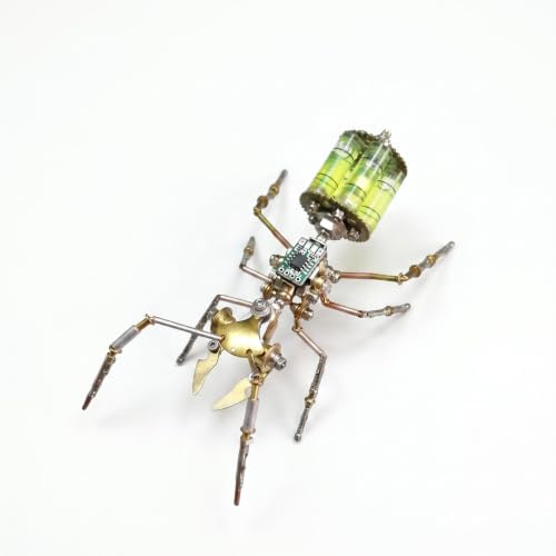 Steampunk 3D Metal Ant Puzzle Model for Adults
