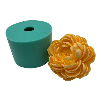 3D Peony Resin Crystal Epoxy Silicone Mold