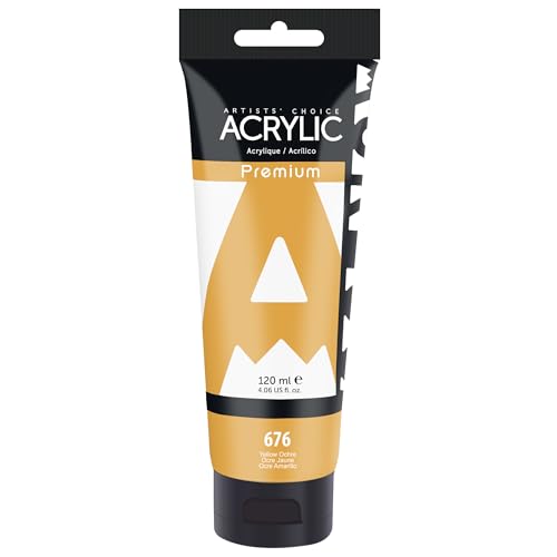 Yellow Ochre Acrylic Paint (4 Fl Oz)