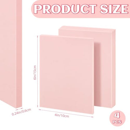 4 PCs 4x6 Inch Linoleum Blocks for Printmaking