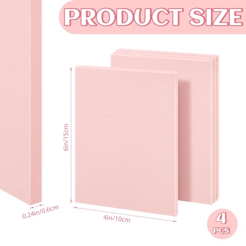 4 PCs 4x6 Inch Linoleum Blocks for Printmaking
