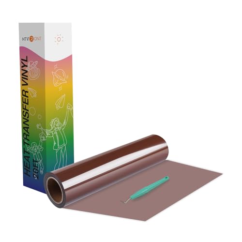 Heat Transfer Vinyl Brown HTV Rolls