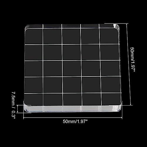 2" x 2" Acrylic Stamp Block