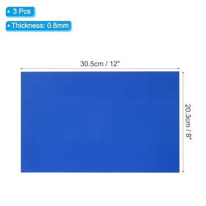 8x12 Inch Anodized Aluminum Sheet Metal (3 Count)