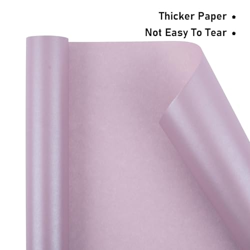Lavender Color Matte Wrapping Paper (46.58 Sq Ft)