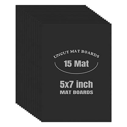 5x7 Uncut Picture Mat Boards