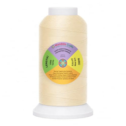 Ivory Tex 70 Polyester Heavy Duty Thread for Upholstery
