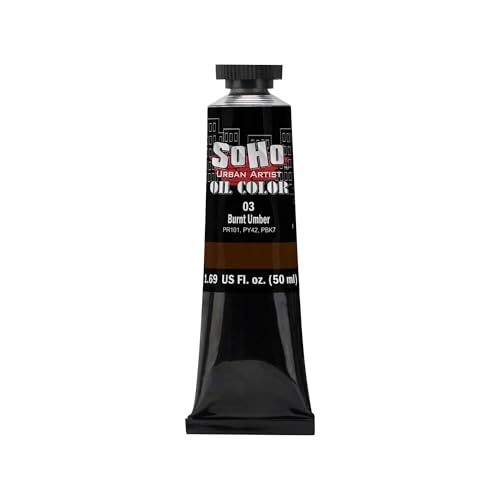 Oil Paint Burnt Umber