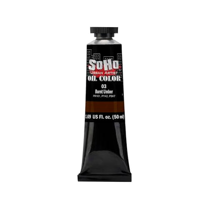 Oil Paint Burnt Umber