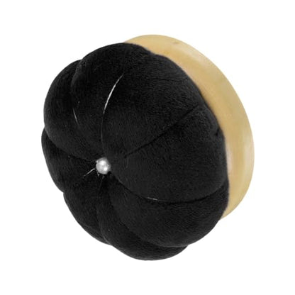 Wooden Base Needle Pincushions Japanese Style Pin Cushions Round Pin Cushion Needle Holder for Sewing Quilting Needlework DIY Crafts