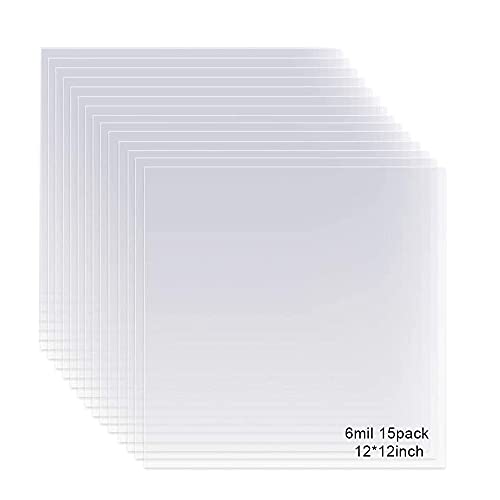 15 Pack 6 Mil Mylar Sheets (15 Count)